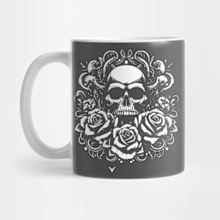 kraken skull design Mug